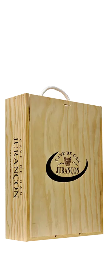 Photo d'une caisse bois pour 3 bouteilles