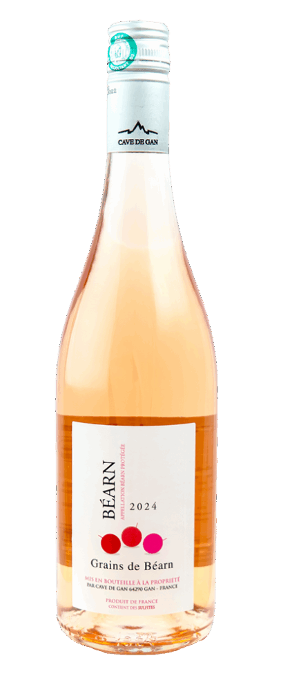 Bottle Grains de Béarn - AOP Béarn rosé by Cave de Gan