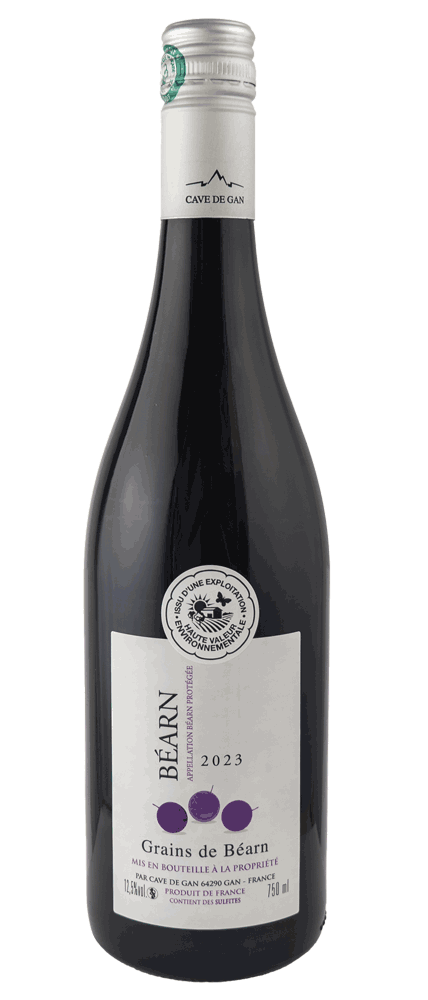 Bottle Grains de Béarn - AOP Béarn rouge by Cave de Jurançon