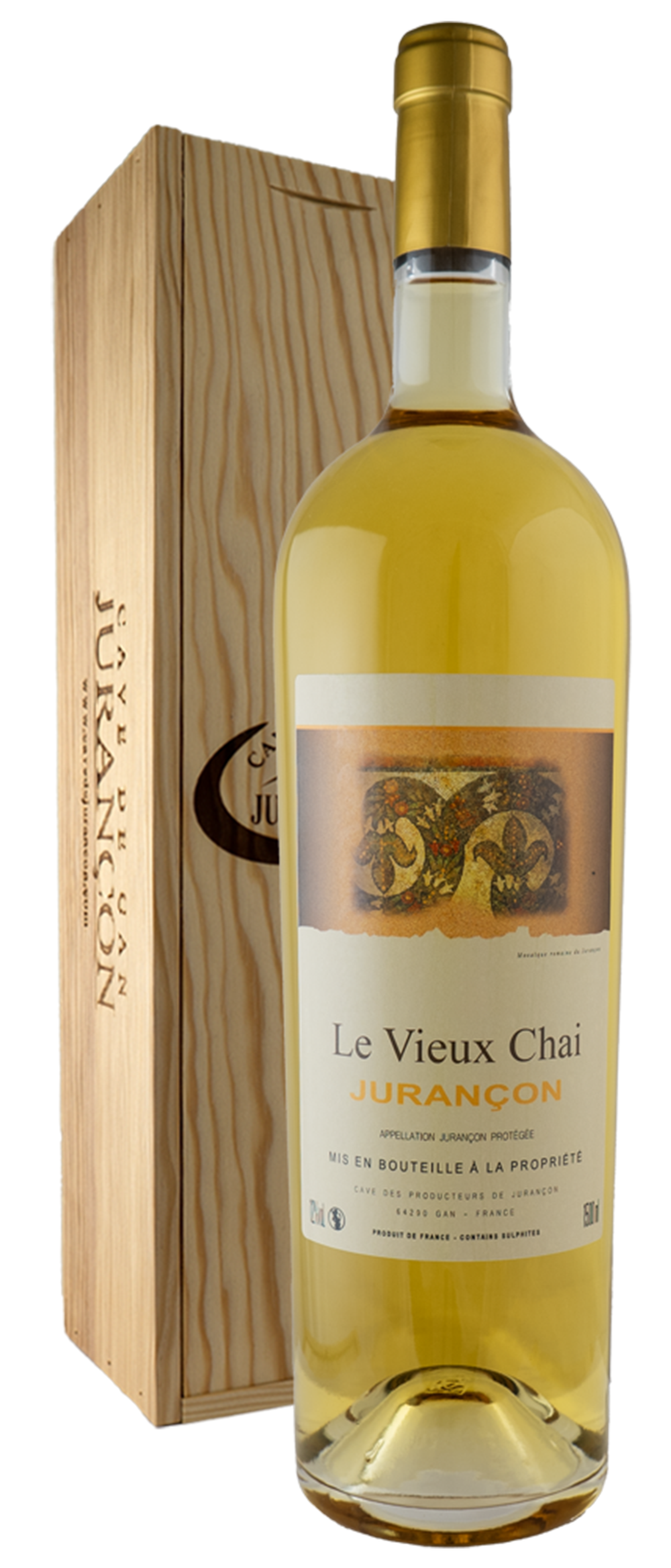 Magnum Le Vieux Chai – AOP Jurançon doux, magnum à offrir en cadeau.