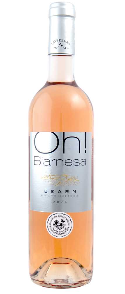 Bouteille Oh ! Biarnesa - AOP Béarn rosé de la Cave de Gan